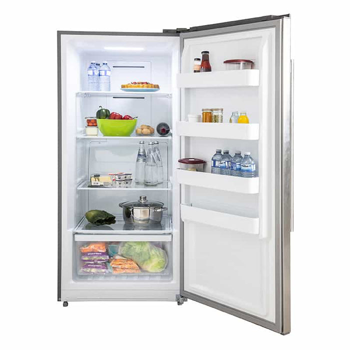 Forno 28" Rizzuto Pro - Style Dual Combination Refrigerator & Freezer FFFFD1933 - 32RS - Farmhouse Kitchen and Bath