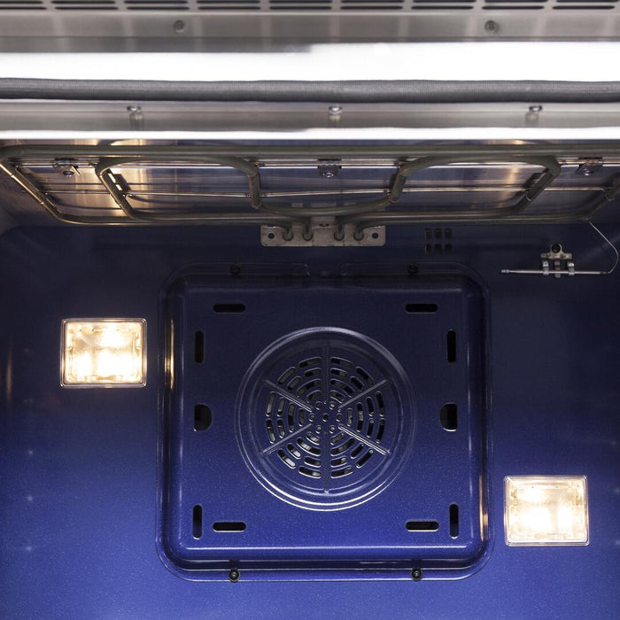 Forno Capriasca 30 in. French Door Freestanding Dual Fuel Range Gas Stove, Electric Oven, Stainless Steel, FFSGS6387 - 30 - Farmhouse Kitchen and Bath