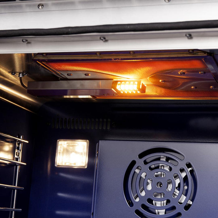 Forno Capriasca 36 in. French Door Freestanding All Gas Range, Stainless Steel, FFSGS6460 - 36 - Farmhouse Kitchen and Bath