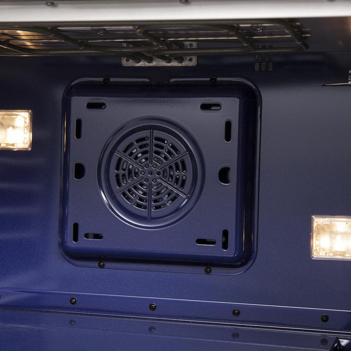 Forno Capriasca 36 in. French Door Freestanding Dual Fuel Range , Gas Stove, Electric Oven, Stainless Steel, FFSGS6387 - 36 - Farmhouse Kitchen and Bath