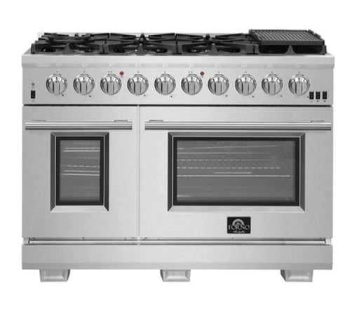 Forno Capriasca - 48 in. Professional Freestanding All Gas Range FFSGS6260 - 48 - Farmhouse Kitchen and Bath