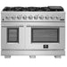 Forno Capriasca - 48 in. Professional Freestanding All Gas Range FFSGS6260 - 48 - Farmhouse Kitchen and Bath