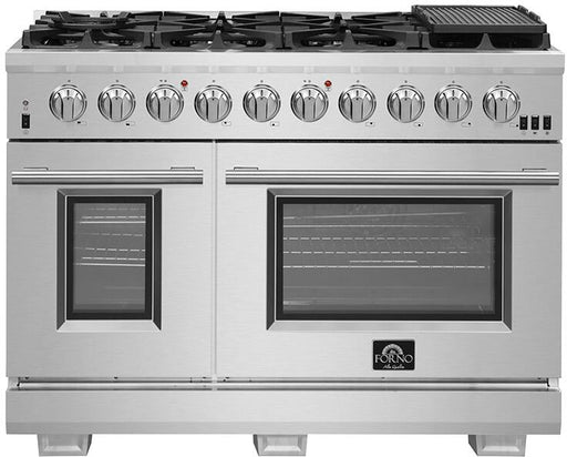 Forno Capriasca - 48 in. Professional Freestanding All Gas Range FFSGS6260 - 48 - Farmhouse Kitchen and Bath