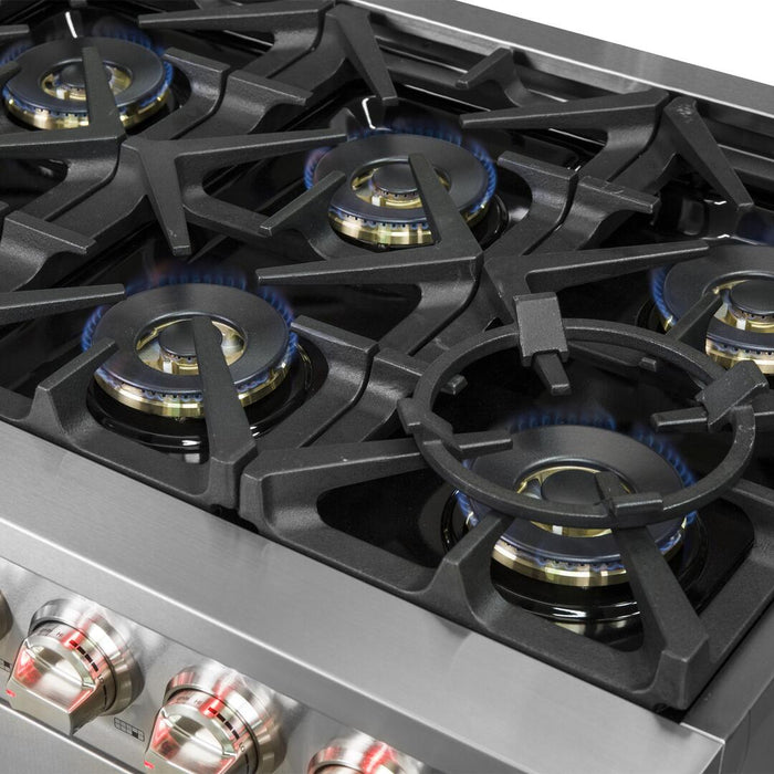 Forno Capriasca 60 " Freestanding All Gas Range FFSGS6260 - 60 - Farmhouse Kitchen and Bath