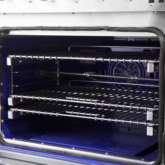 Forno Capriasca - 60 in. Professional Dual Fuel Freestanding Range, FFSGS6187 - 60 - Farmhouse Kitchen and Bath