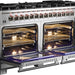 Forno Capriasca - 60 in. Professional Dual Fuel Freestanding Range, FFSGS6187 - 60 - Farmhouse Kitchen and Bath