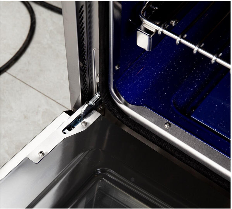 Forno Capriasca - Titanium 30 in. Professional Freestanding Dual Fuel Range, FFSGS6187 - 30 - Farmhouse Kitchen and Bath