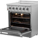 Forno Galiano 30" Electric Range, Convection Oven, Stainless Steel, FFSEL6083 - 30 - Farmhouse Kitchen and Bath