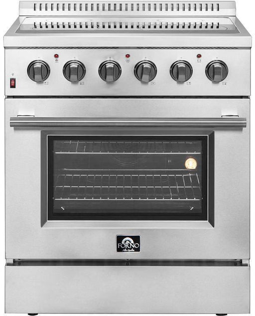 Forno Galiano 30" Electric Range, Convection Oven, Stainless Steel, FFSEL6083 - 30 - Farmhouse Kitchen and Bath