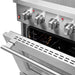 Forno Galiano 30" Electric Range, Convection Oven, Stainless Steel, FFSEL6083 - 30 - Farmhouse Kitchen and Bath
