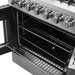 Forno Galiano 30 in. French Door Freestanding Dual Fuel Range, Gas Stove, Electric Oven, Stainless Steel, FFSGS6356 - 30 - Farmhouse Kitchen and Bath
