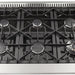 Forno Galiano Gold Professional - 36 in. 5.36 cu. ft. Freestanding Dual Fuel Range with Gas Stove and Electric Oven in Stainless Steel, FFSGS6156 - 36 - Farmhouse Kitchen and Bath