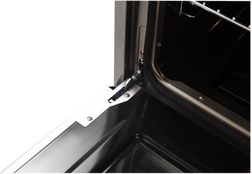 Forno Galiano Gold Professional - 36 in. 5.36 cu. ft. Freestanding Dual Fuel Range with Gas Stove and Electric Oven in Stainless Steel, FFSGS6156 - 36 - Farmhouse Kitchen and Bath