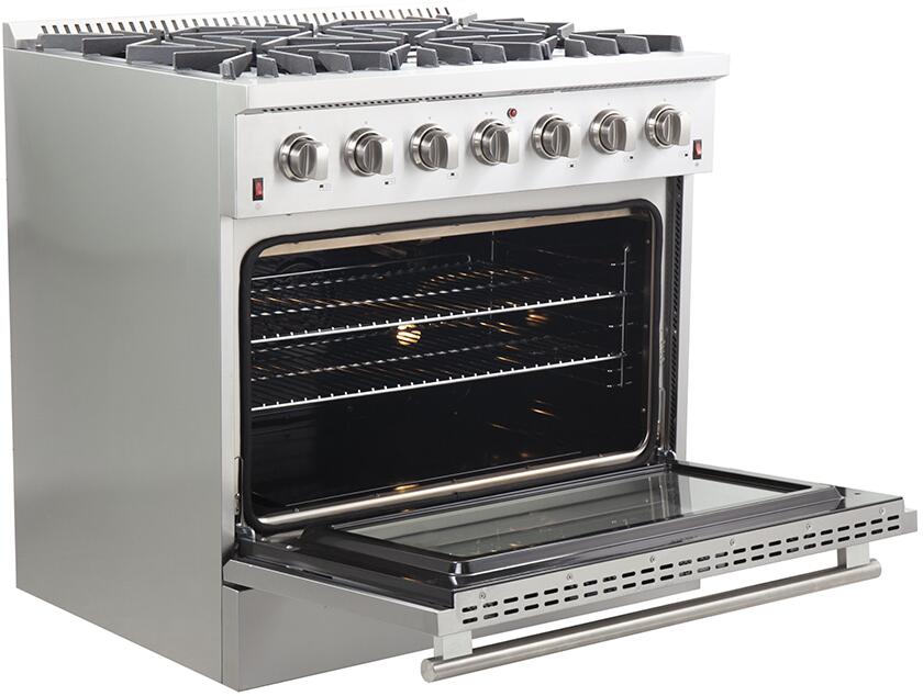 Forno Galiano Gold Professional - 36 inch 5.32 cu.ft. Freestanding All Gas Range, FFSGS6244 - 36 - Farmhouse Kitchen and Bath