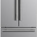 Forno Gallipoli - 31 in. French Door Refrigerator, Internal Ice Maker in Stainless Steel FFFFD1974 - 31SB - Farmhouse Kitchen and Bath