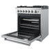 Forno Lazio – 30″ Dual Fuel Range • 5 Sealed Burner • Air Fryer and Griddle • FFSGS6196 - 30 - Farmhouse Kitchen and Bath