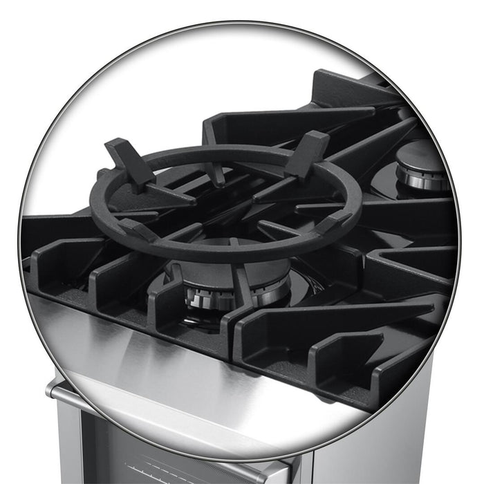 Forno Lazio – 30″ Dual Fuel Range • 5 Sealed Burner • Air Fryer and Griddle • FFSGS6196 - 30 - Farmhouse Kitchen and Bath