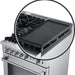 Forno Lazio - 30 in. All Gas Range with 5 Sealed Burner, Air Fryer Basket, and Griddle in Stainless Steel, FFSGS6276 - 30 - Farmhouse Kitchen and Bath