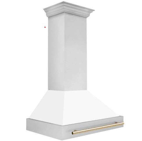 ZLINE 36" Autograph Stainless Wall Range Hood, 8654STZ-WM36-G09K
