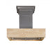 ZLINE 36" Remote Blower Wooden Wall Range Hood, 681M-RD-36 - Farmhouse Kitchen and Bath