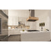 ZLINE 30" Remote Blower Wooden Island Range Hood, 681iM-RD-30 - Farmhouse Kitchen and Bath