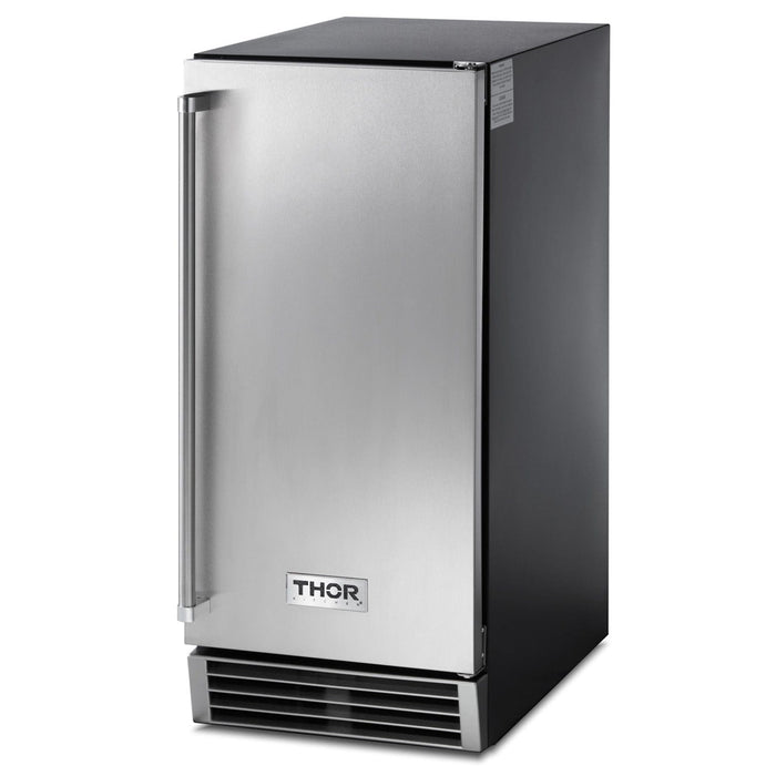THOR 15 Inch Built - In Ice Maker in Stainless Steel TIM1501 - Farmhouse Kitchen and Bath