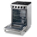 THOR 24" Freestanding Gas Range in Stainless Steel, LRG2401U - Farmhouse Kitchen and Bath