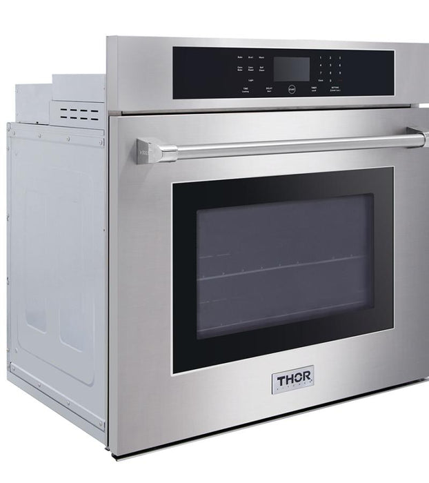 THOR 30" Electric Wall Oven, Self Cleaning, Stainless Steel, HEW3001 - Farmhouse Kitchen and Bath