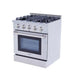 THOR 30" Professional Gas Range in Stainless Steel, HRG3080U - Farmhouse Kitchen and Bath