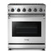 Thor 30" Professional Gas Range in Stainless Steel, LRG3001U - Farmhouse Kitchen and Bath