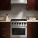Thor 30" Professional Gas Range in Stainless Steel, LRG3001U - Farmhouse Kitchen and Bath