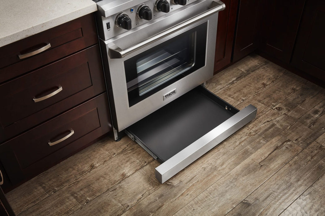 Thor 30" Professional Gas Range in Stainless Steel, LRG3001U - Farmhouse Kitchen and Bath