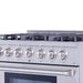THOR 36″ Pro - style 6 Stainless Steel Burner Gas Range, HRG3618U - Farmhouse Kitchen and Bath