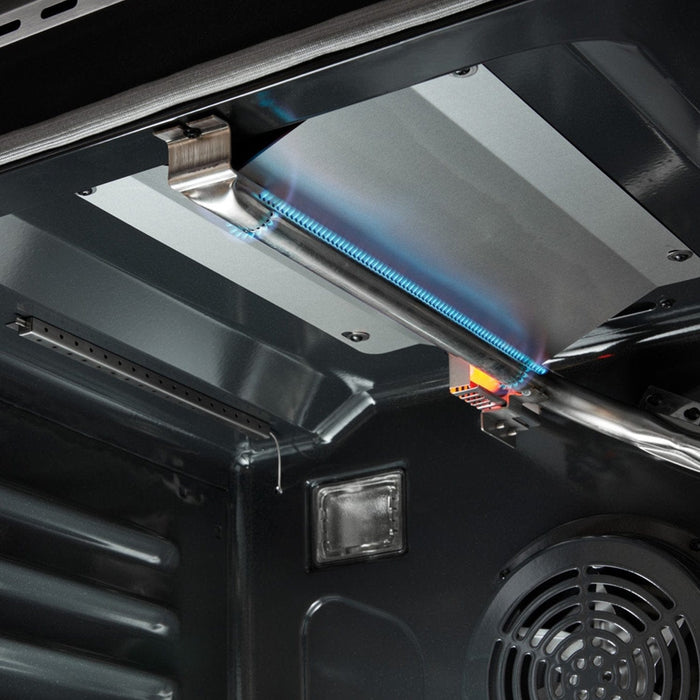 THOR 36" Professional Propane Range in Stainless Steel, LRG3601ULP - Farmhouse Kitchen and Bath