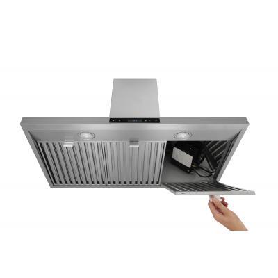 THOR 36" Wall Mount Range Hood in Stainless Steel, HRH3607 - Farmhouse Kitchen and Bath