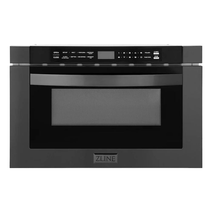 ZLINE 36 " Kitchen Package Range , Range Hood , Microwave  , Dishwasher ,  4KP-RABRH36-MWDW09K