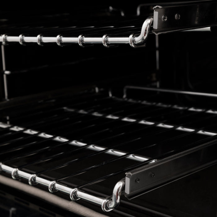 ZLINE 30" Autograph Edition, 4.0 cu. ft. Gas Range, RGZ-WM-30-MB - Farmhouse Kitchen and Bath