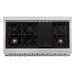 ZLINE 48" Gas On Gas Range In DuraSnow Stainless Steel, RGS-SN-BR-48 - Farmhouse Kitchen and Bath