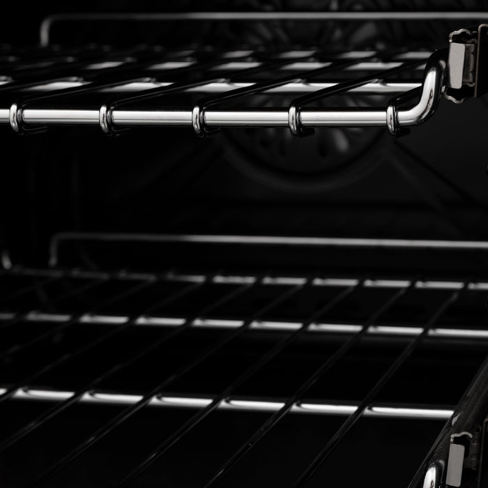 ZLINE 48" Gas On Gas Range In DuraSnow Stainless Steel, RGS-SN-BR-48 - Farmhouse Kitchen and Bath