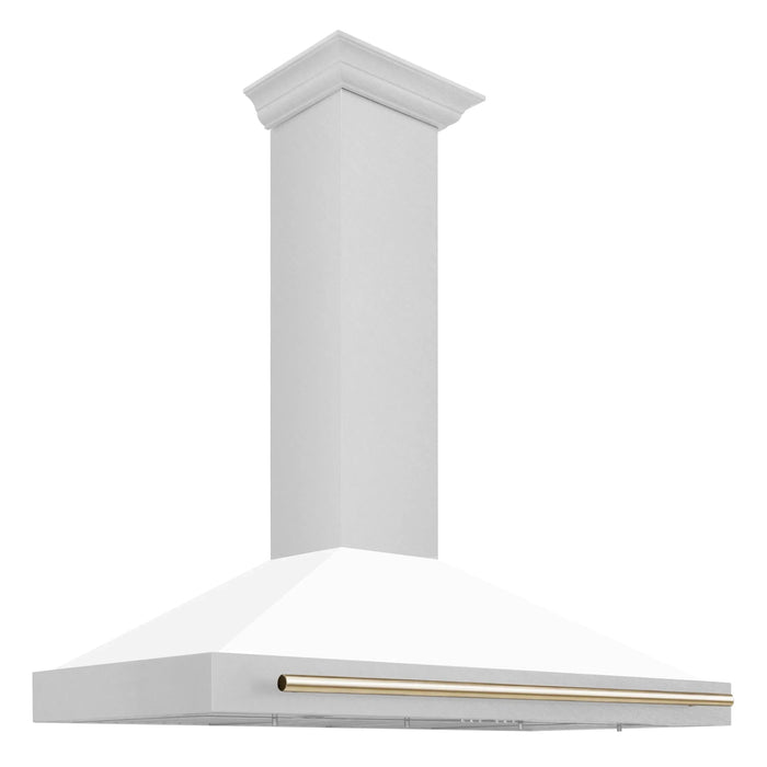 ZLINE 48" Autograph Stainless Wall Range Hood KB4SNZ-WM48-G09K