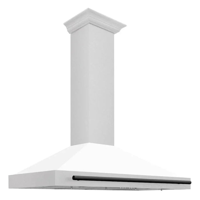 ZLINE 48" Autograph Stainless Wall Range Hood KB4SNZ-WM48-MB09K