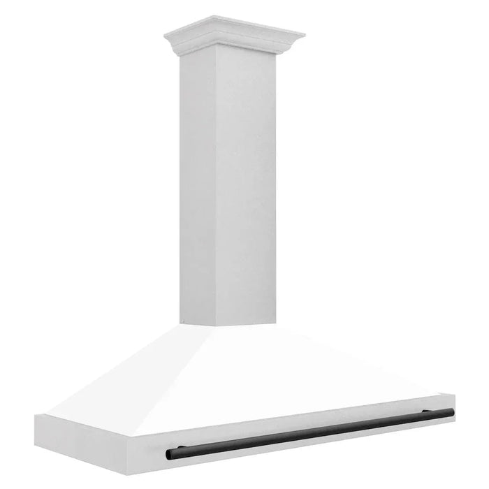 ZLINE 48" Autograph Stainless Wall Range Hood KB4SNZ-WM48-MB09K