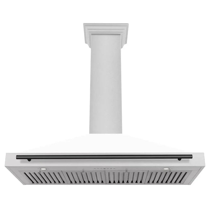 ZLINE 48" Autograph Stainless Wall Range Hood KB4SNZ-WM48-MB09K