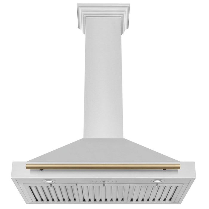 ZLINE 36" Autograph Stainless Wall Range Hood KB4STZ-36-CB09K