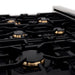 ZLINE 36" Autograph Edition Gas Range, Gold Accents, RGZ-36-G - Farmhouse Kitchen and Bath