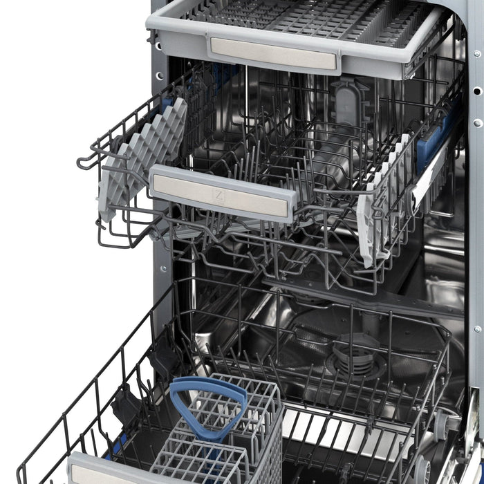 ZLINE 18" Dishwasher in Blue matt panel, Stainless Tub, DWV - BM - 18 - Farmhouse Kitchen and Bath