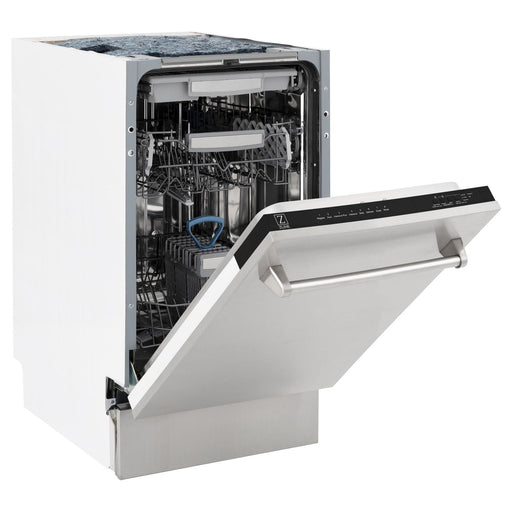 ZLINE 18" Dishwasher in Custom Panel Ready, Stainless Tub, DWV - 304 - 18 - Farmhouse Kitchen and Bath