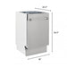 ZLINE 18" Dishwasher in Custom Panel Ready, Stainless Tub, DWV - 304 - 18 - Farmhouse Kitchen and Bath