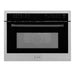 ZLINE 24" Convection Microwave, Stainless Steel, Black MWOZ - 24 - MB - Farmhouse Kitchen and Bath