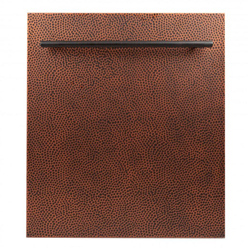 ZLINE 24" Dishwasher Hand - Hammered Copper, Stainless Steel Tub, DW - HH - 24 - Farmhouse Kitchen and Bath